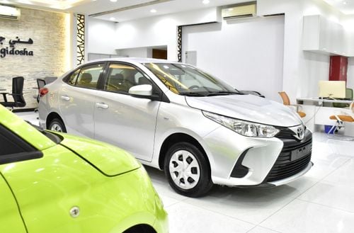 Toyota Yaris EXCELLENT DEAL for our Toyota Yaris 1.5L ( 2022 Model ) in Silver Color GCC Specs