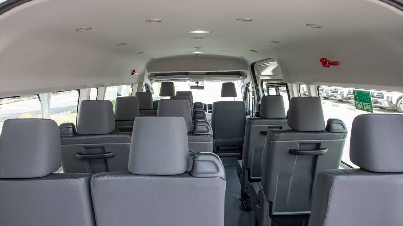 تويوتا هاياس HIGH ROOF 13S P 3.5L AT GL RB | BUS | 2026 | 3 years warranty | For Local Registration +10%