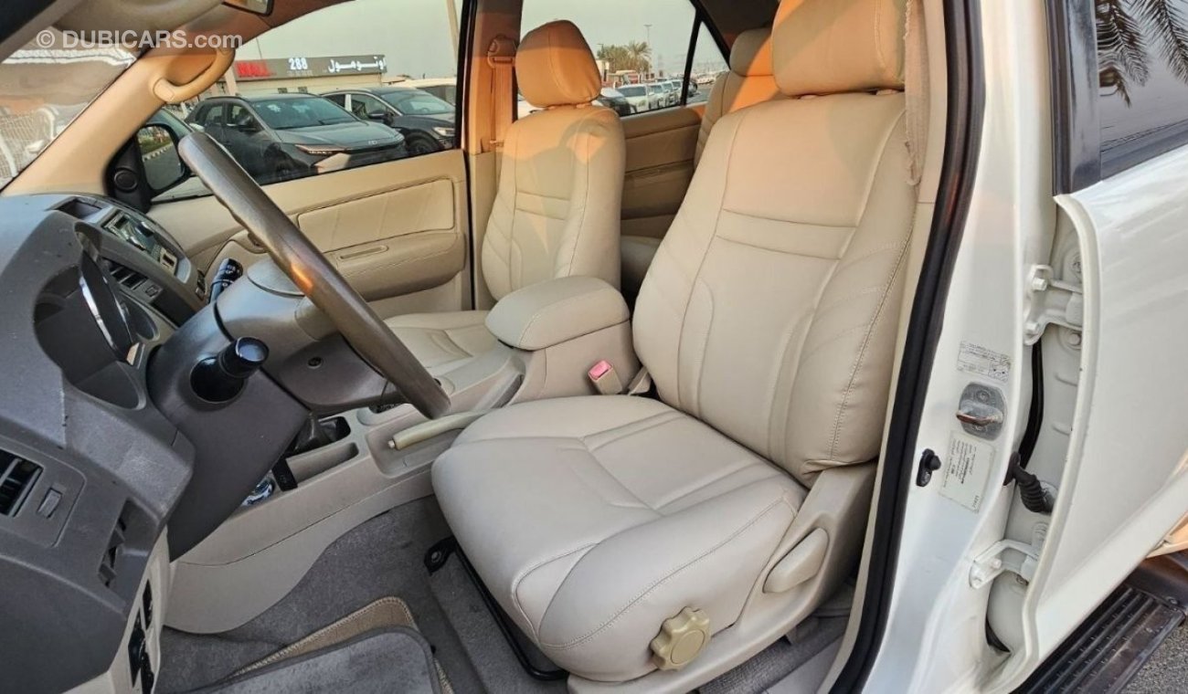 Toyota Fortuner 2008 |LEATHER BEIGE INTERIOR| 2.7L Petrol 4WD 7 SEATER | GOOD CONDITION