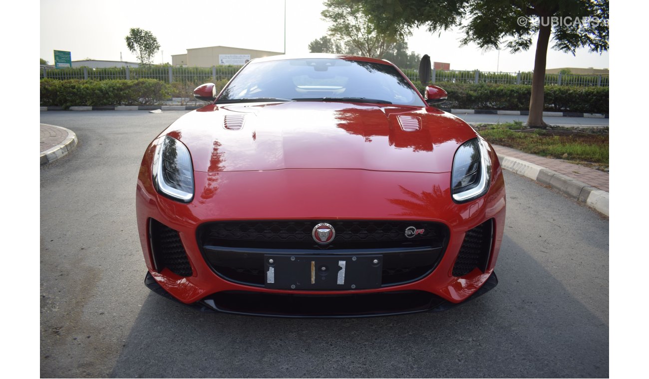 Jaguar F-Type SVR COUPE 2019 VERY LOW MILEAGE THREE YEARS WARRANTY