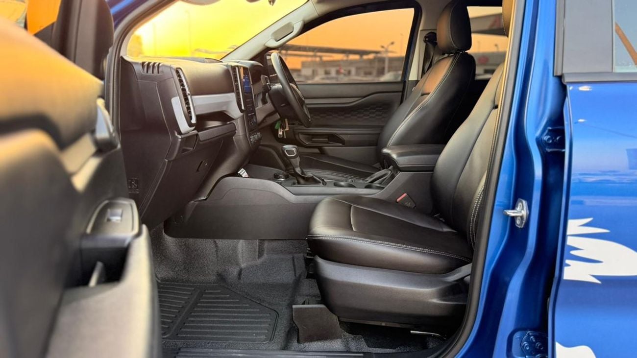 Ford Ranger 2023 | 2.0L DIESEL | AT | RHD | FACELIFTED TO RAPTOR 2025 MODEL | HEAVY 4X4 SPORTS BAR WITH BASKET |