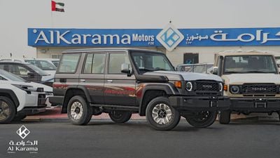 Toyota Land Cruiser 70 LC76 LX - GCC Specs 2.8L - Diff Lock | Apple car Play | Cruise Control | LTA