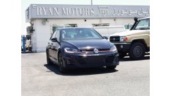 Volkswagen Golf GTI NEW 0KM  ONLY FOR EXPORT AVAILABLE NOW FULL OPTION IN BLACK INSIDE BLACK INTERIOR HURRY UP OFFER