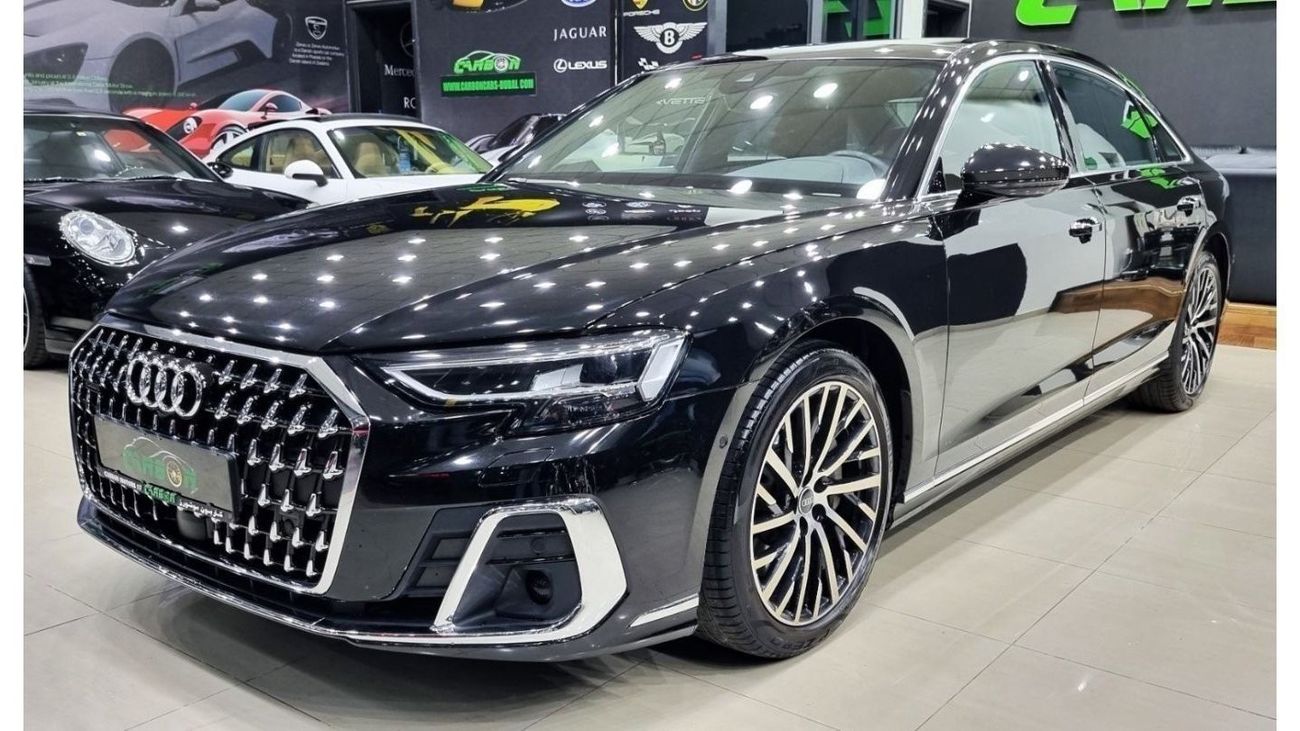 Audi A8 SUMMER PROMOTION AUDI A8L 55TFSI GCC 2023 IN IMMACULATE CONDITION (WARRANTY+SERVICE CONTRACT FROM OF