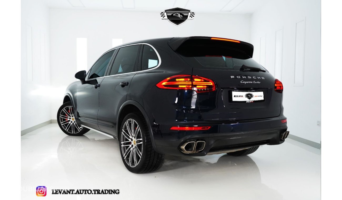 بورش كايان 2015 PORSCHE CAYENNE TURBO -GCC- 1 Year Full Porsche Al Nabooda Warranty