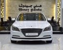 Hyundai Genesis PLATINUM EXCELLENT DEAL for our Hyundai Genesis 3.8 ( 2016 Model ) in White Color GCC Specs