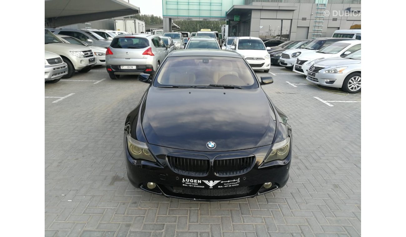 BMW 645 BMW 645i model 2005 GCC