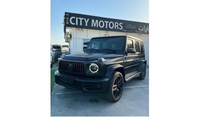 مرسيدس بنز G 63 AMG Mercedes Benz G63 AMG 4.0 V8 Matt Black Color Interior Black