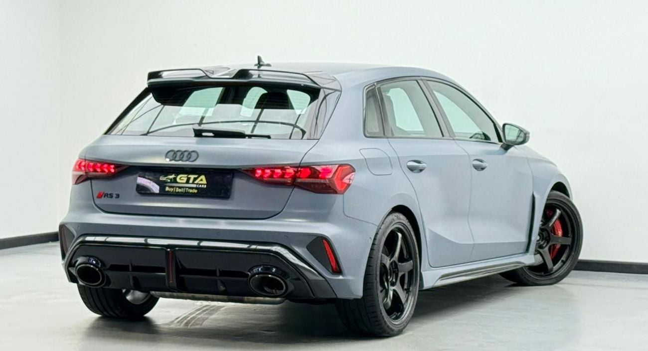 Audi RS3 TFSI quattro 2.5L Sportback 2025 Audi RS3 Sportback, 2030 Audi Warranty + Service Pack, Very Low Km,