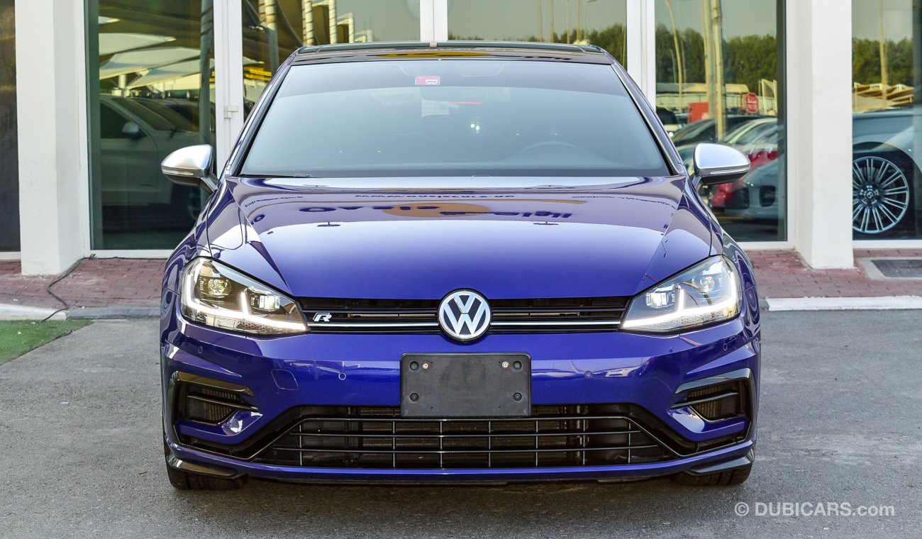 Volkswagen Golf R 2018 GCC Agency Warranty & Service history