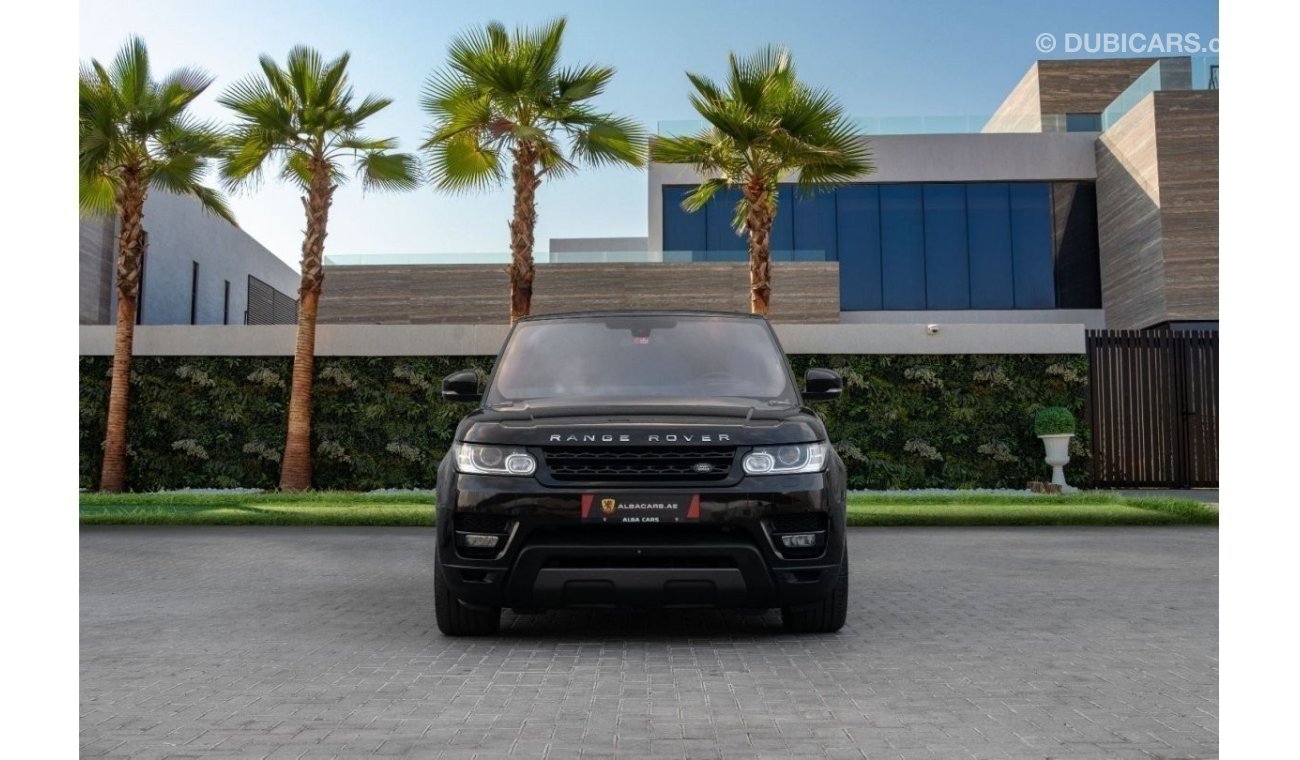 لاند روفر رانج روفر سبورت سوبرتشارج Supercharged  5L V8  | 3,562 P.M (4 Years)⁣ | 0% Downpayment | Agency Maintained!