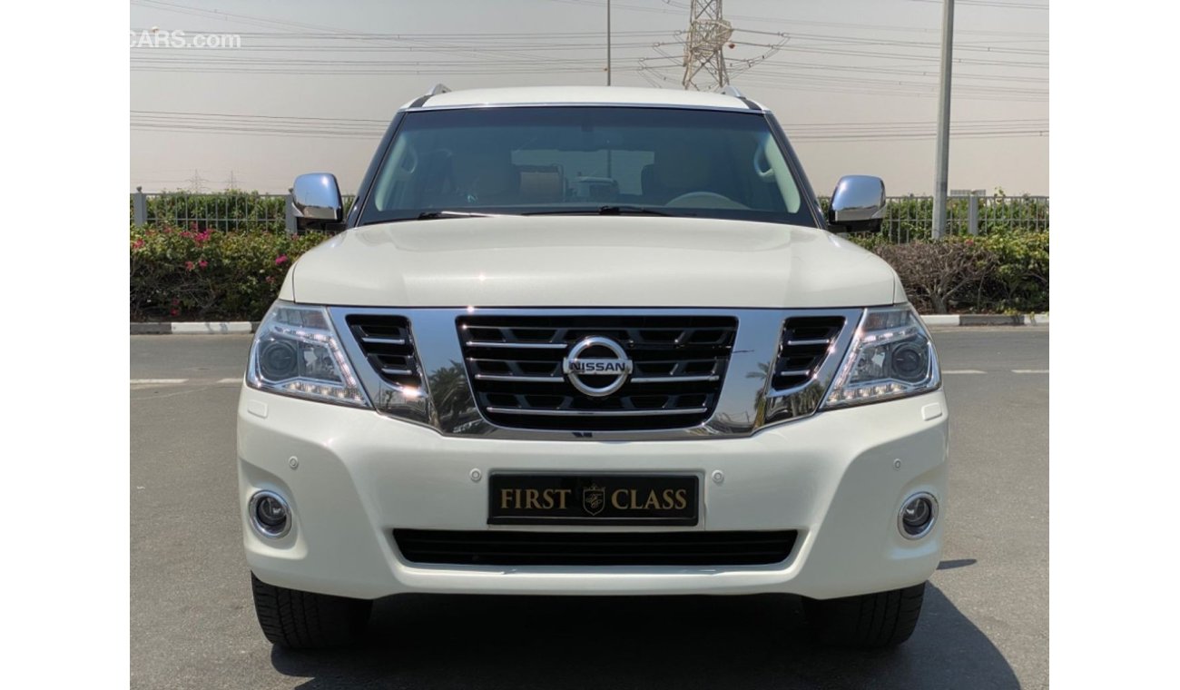 Nissan Patrol SE Platinum City Full Service History 2016 GCC