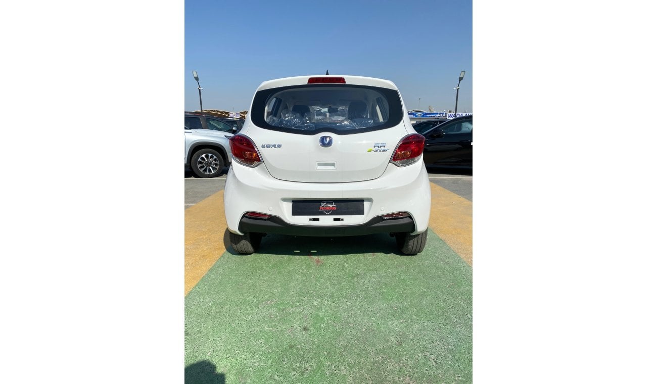 Changan Ben E-Star Double Charger White Exterior with Blue Interior 2023