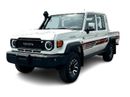 تويوتا لاند كروزر بيك آب ECTATL001 – 2025 Toyota LC79 Double Cab Pick Up - 4.0L Petrol Auto - Full - White with Tan Interior