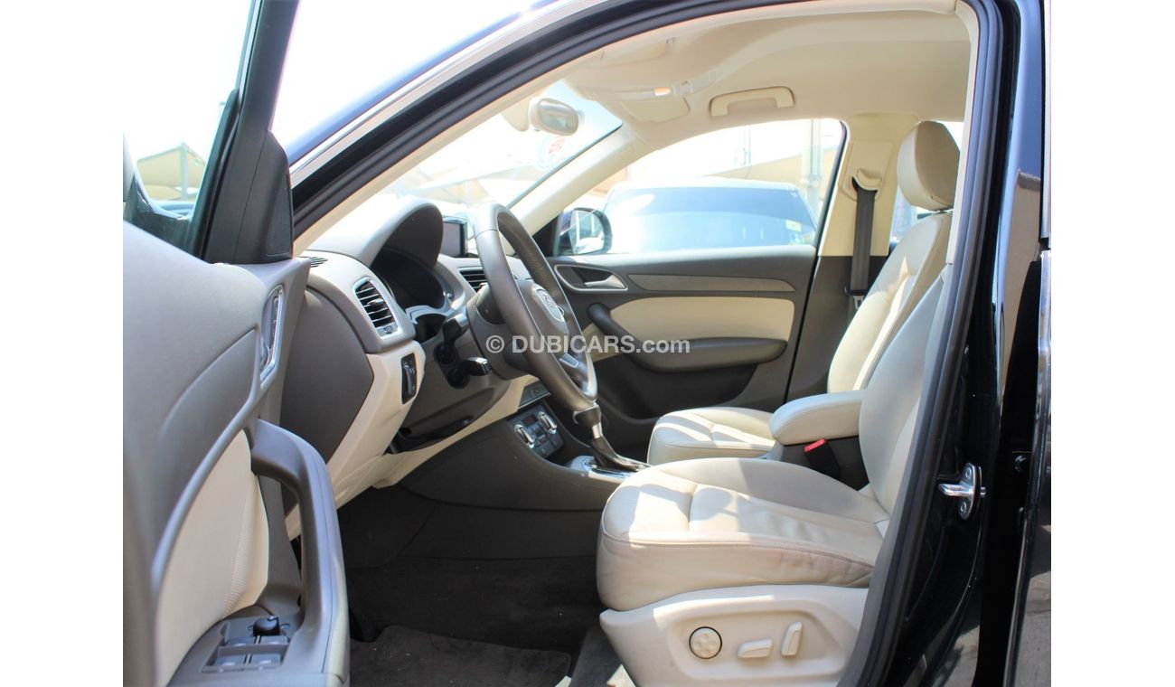 أودي Q3 Std خالية من الحوادث - خليجي - رقم 2 - السيارة بحالة ممتازة من الداخل والخارج