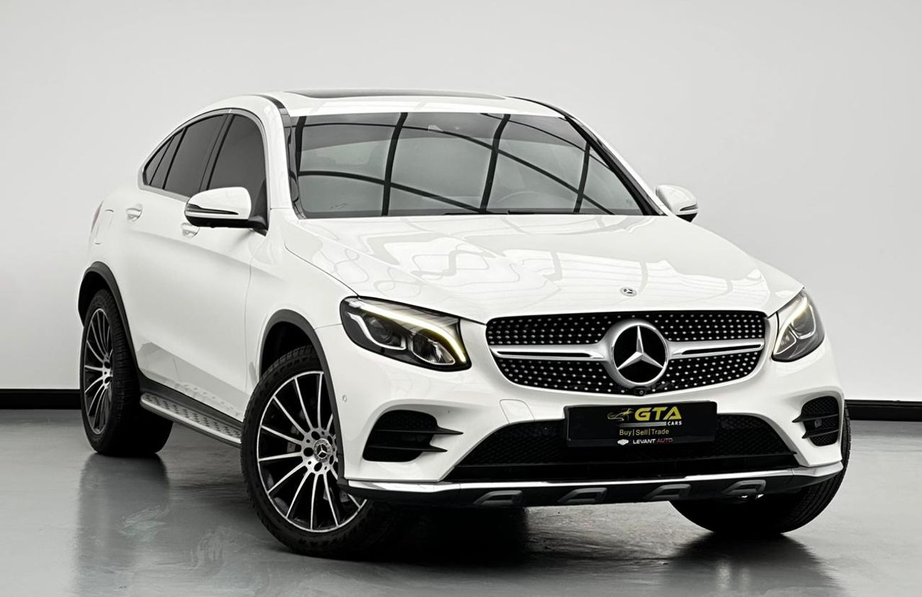 Mercedes-Benz GLC 250 4MATIC 2.0L 2018 Mercedes-Benz GLC 250 4MATIC Coupe, 1 Year Unlimited KM Warranty, Full Service Hist