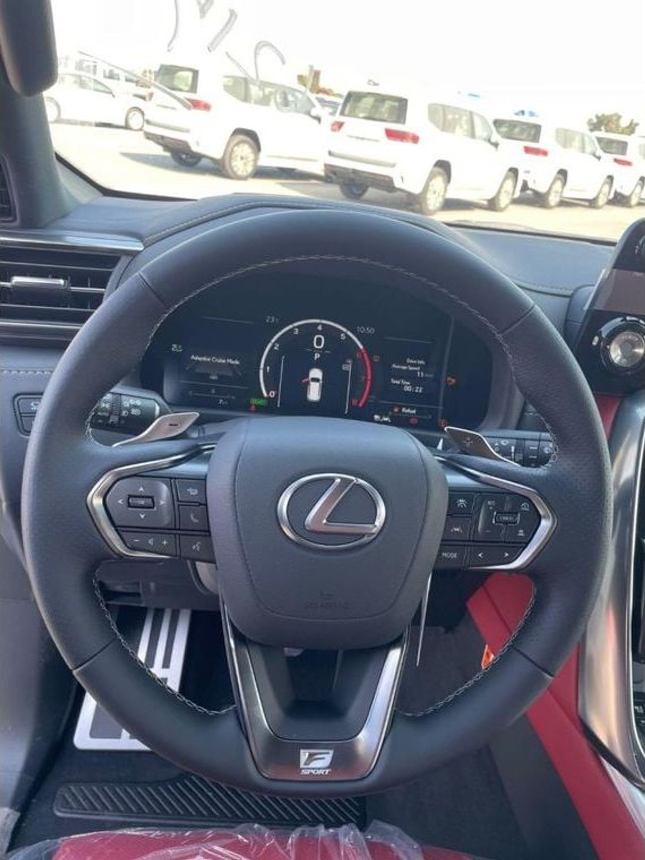 لكزس LX 700h 2025 Lexus LX700h F-Sport 3.5L AT Hybrid (White)