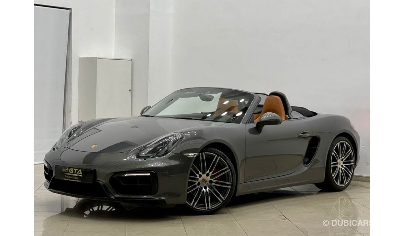 Porsche Boxster GTS 2015 Porsche Boxster GTS, March 2023 Porsche Warranty-Full Porsche Service History, Warranty, GCC