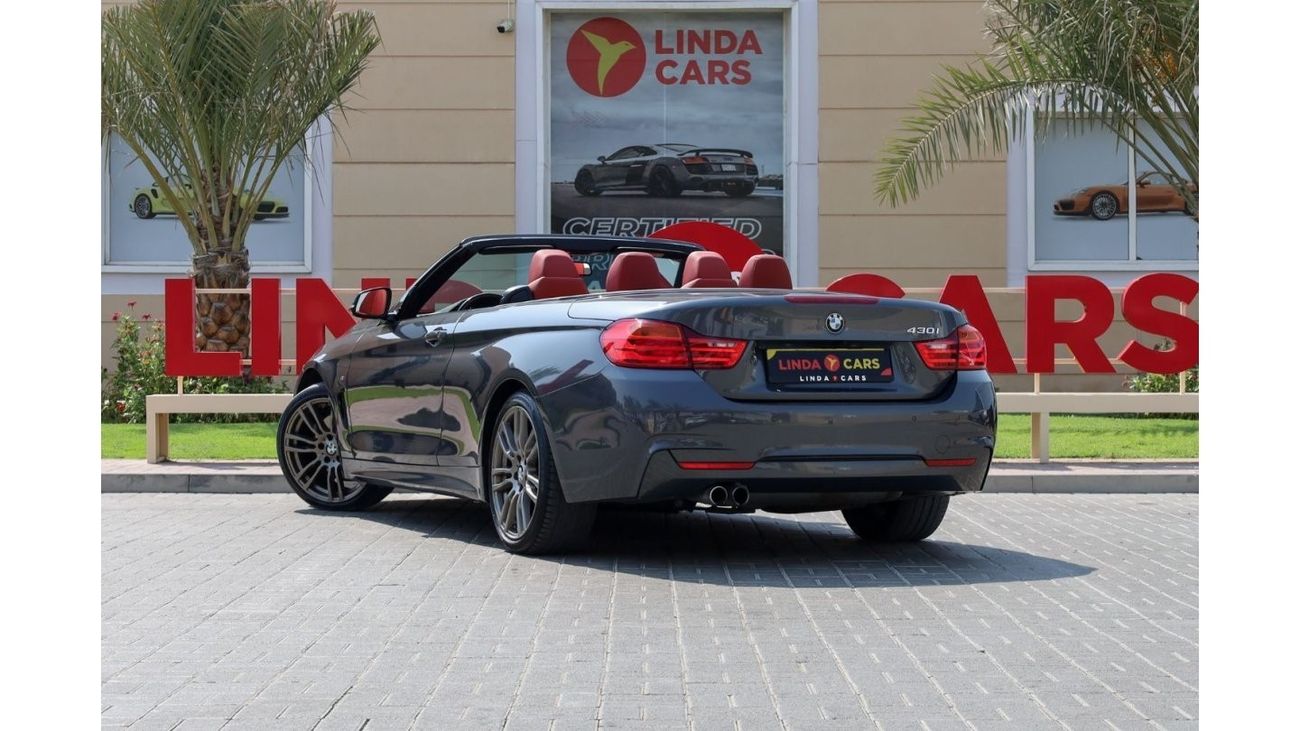 BMW 430i M Sport BMW 430i M-Sport Convertible 2017 GCC under Warranty with Flexible Down-Payment/ Flood Free.