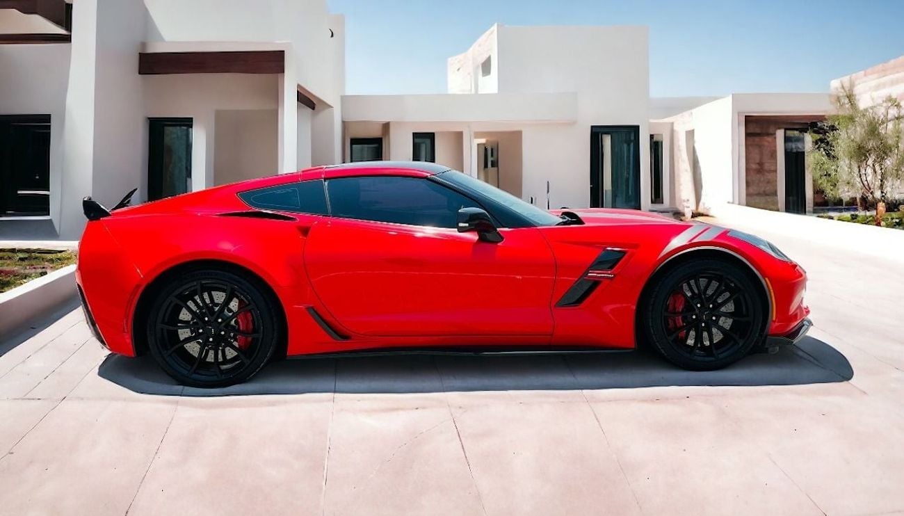 Chevrolet Corvette Grand Sport AED 4430 PM | CORVETTE C7 GRAND COUPE 2017 | GCC | TOP RANGE | LADY DRIVEN