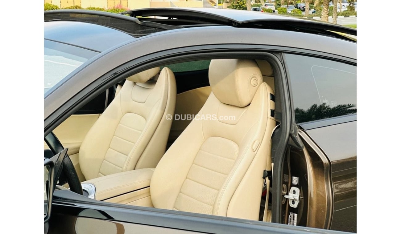 Mercedes-Benz C 300 AMG Pack MERCEDES C300 COUPE FULL OPTION MODEL 2017