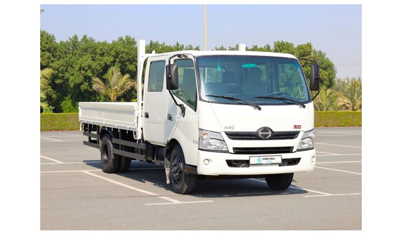 Hino 300 2012 Hino 300 Series 714 | Diesel | Long Chassis Double Cabin Cargo | GCC | Excellent Condition