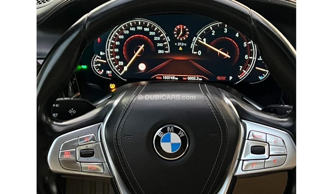 BMW 730Li Luxury BMW 730LI 2.0 2018 GCC FULL OPTION ORIGINAL PAINT FULL SERVICE HISTORY