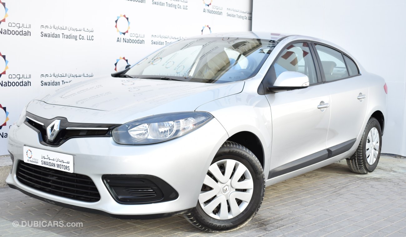 رينو فلوينس 1.6L PE 2016 GCC SPECS WITH DEALER WARRANTY