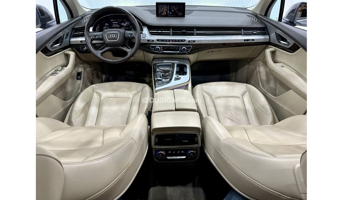 Audi Q7 2018 Audi Q7 Quattro 7 Seater, Warranty, Full Audi Service History, Full Options, Low Kms, GCC