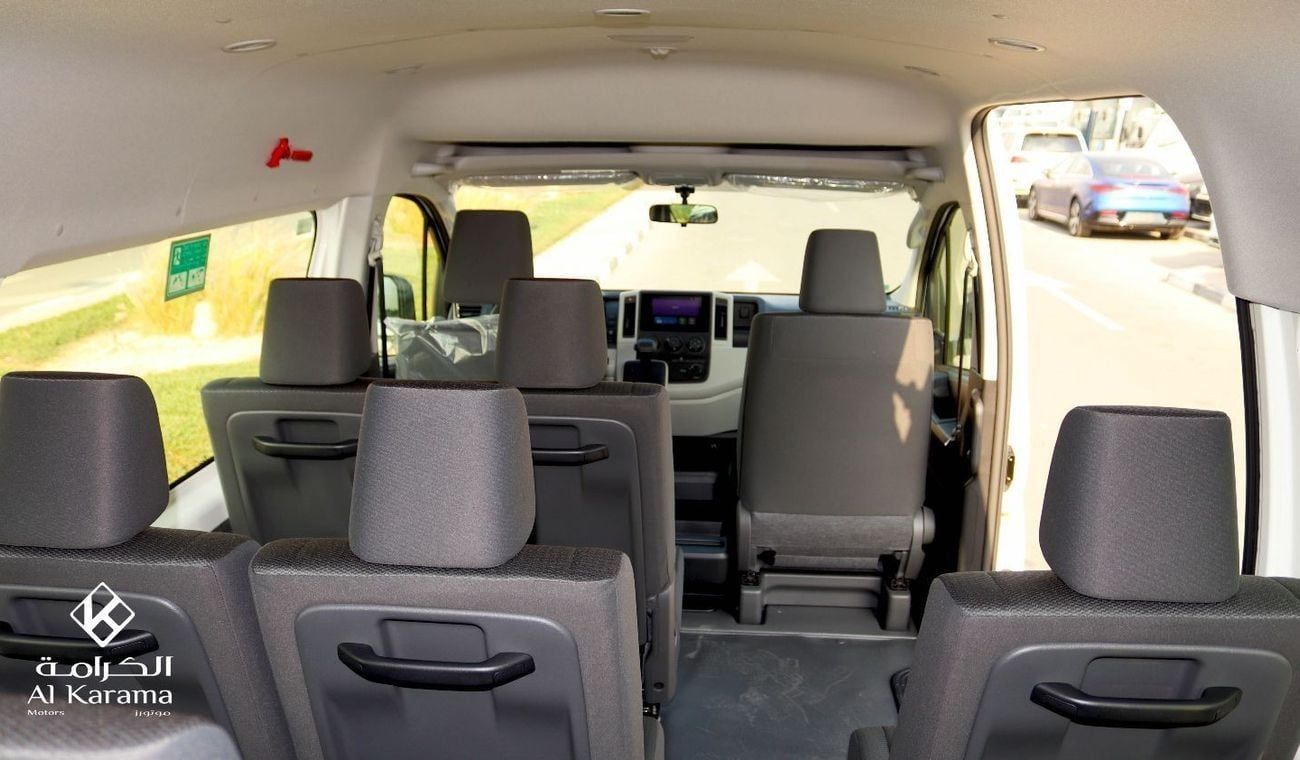 تويوتا هاياس تويوتا هايس | ٣.٥ لتر | سقف مرتفع | ١٣ مقعدًا | ناقل حركة أوتوماتيكي