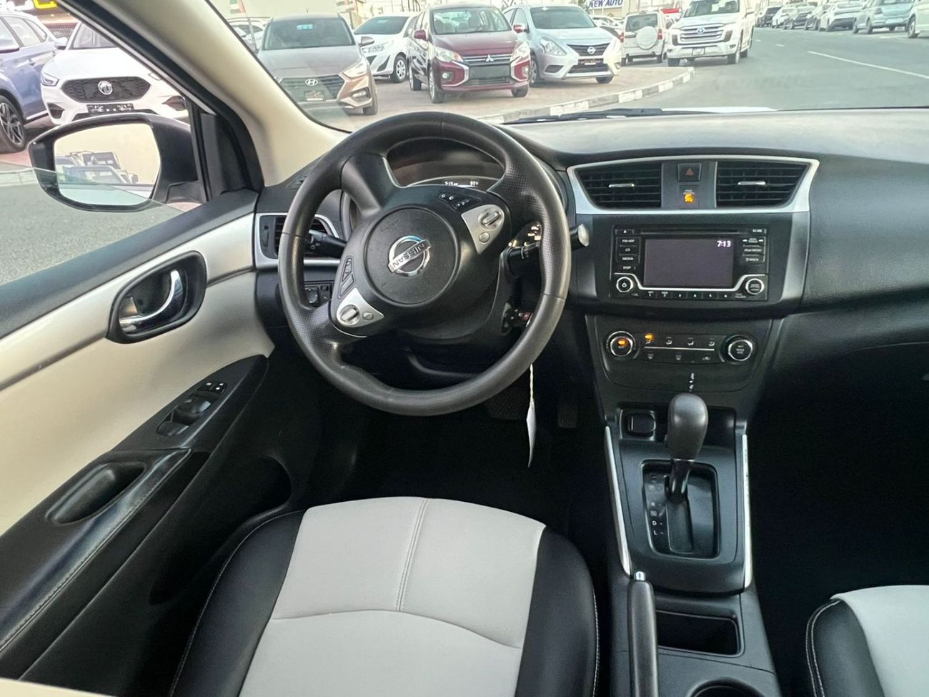 نيسان سنترا 2018 Nissan Sentra S 1.8L V4 MidOption+ Economical Car -