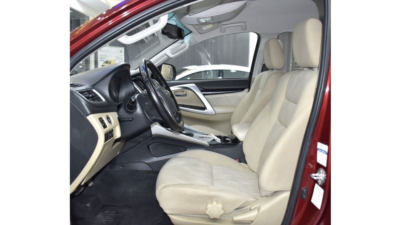 Mitsubishi Montero EXCELLENT DEAL for our Mitsubishi Montero Sport ( 2017 Model ) in Burgundy Color GCC Specs