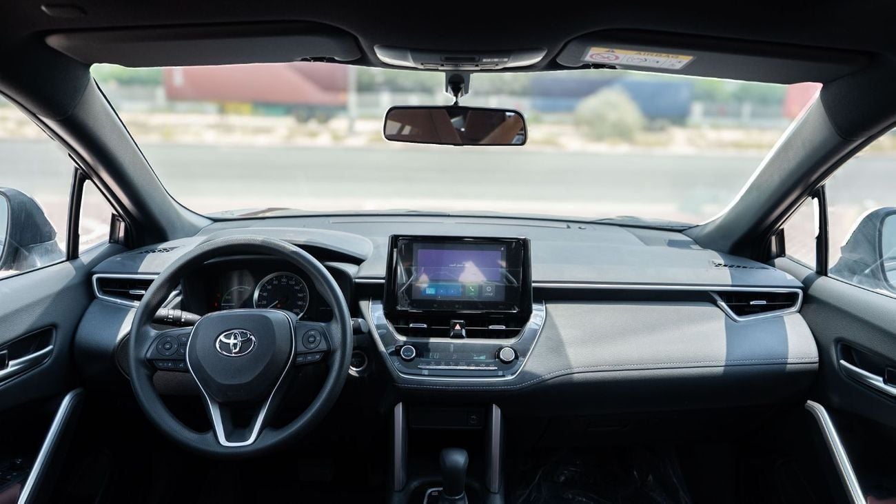 Toyota Corolla Cross 2025 Toyota Corolla Cross MID 1.8 Hybrid - Grey Mettalic Inside Red | Export Only