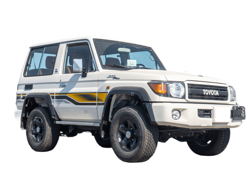 تويوتا لاند كروزر 70 ECT0099 - Toyota LC71 Htop SWB - 4.0L Petrol Manual White