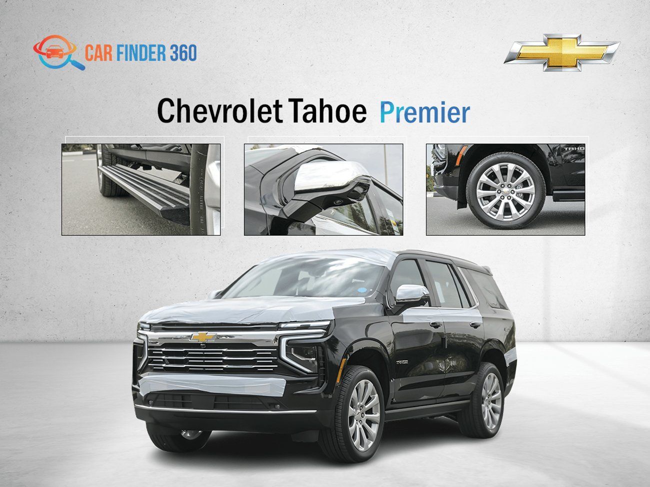 شيفروليه تاهو CHEVROLET TAHOE Premier AWD 5.3L V8 - BLACK - 2025 (Export)