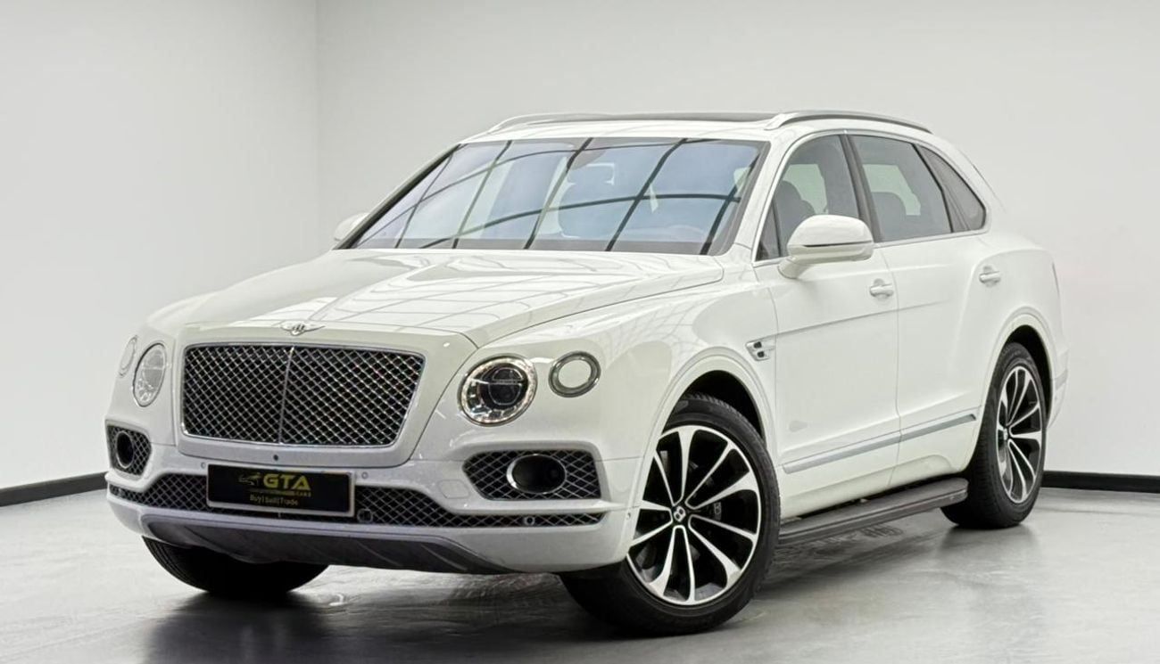 بنتلي بينتايجا 2017 Bentley Bentayga W12, 2026 Bentley Warranty, Full Bentley Service History, Fully Loaded, GCC