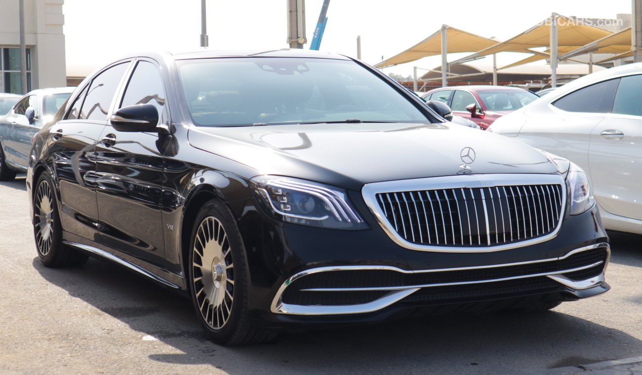 مرسيدس بنز S 550 Maybach bodykit 4matic