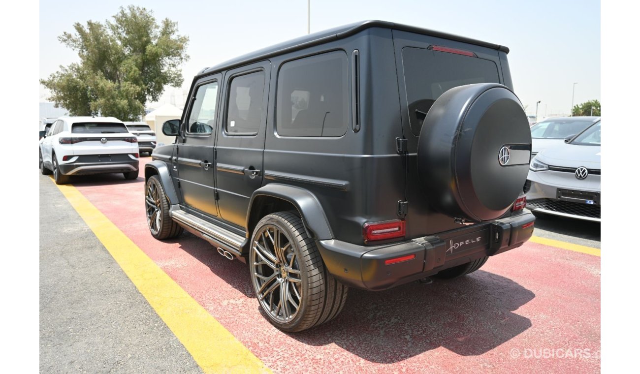 مرسيدس بنز G 63 AMG مرسيدس- AMG HOFELE HG 63 ، 4.0 لتر V8 يورو 6 ، G-Class Station Wagon ، 4WD ، 5 أبواب ، مقاعد أمامية 