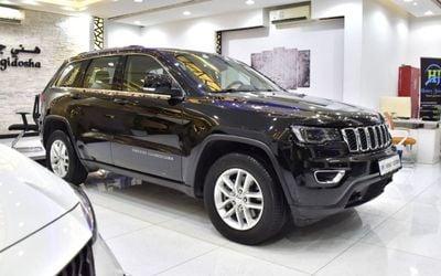 جيب جراند شيروكي LAREDO EXCELLENT DEAL for our Jeep Grand Cherokee 4x4 (2018 Model) in Black Color GCC Specs