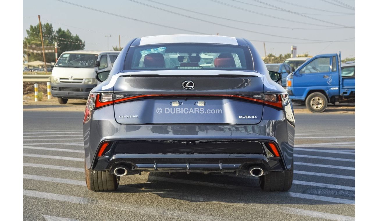 Lexus IS300 LEXUS IS 300 F-SPORTS 2.0L 4cyl Petrol 2022 | Premium Sound System with 10 Speakers | 18" Alloy Whee