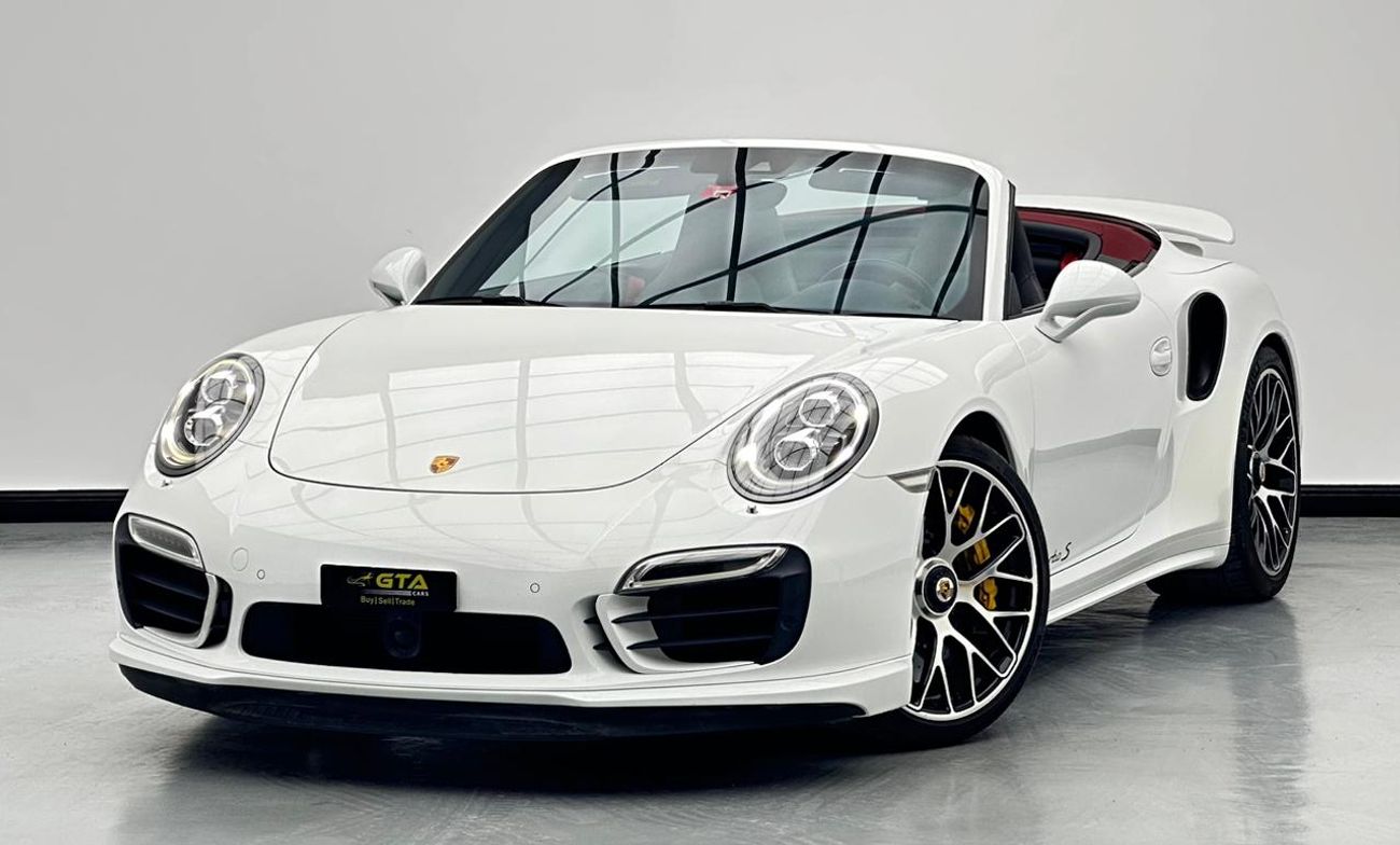 Porsche 911 Turbo S 3.8L (560 HP) Convertible 2015 Porsche 911 Turbo S, Nov/2026 Porsche Warranty, Porsche Full 
