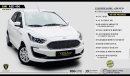Ford Figo HATCHBACK + TREND + MP3 BLUETOOTH + CENTRAL LOCK / GCC / 2019 / UNLIMITED MILEAGE WARRANTY /496DHS