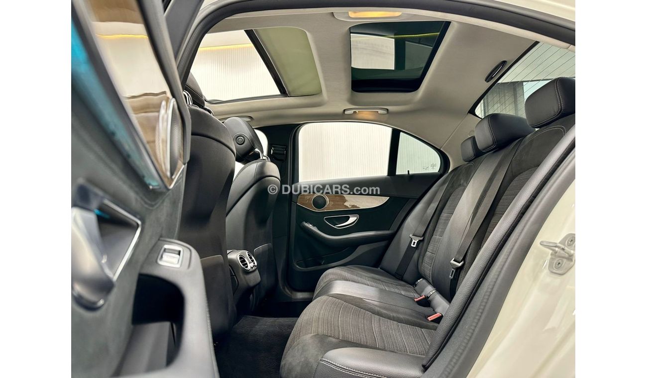 Mercedes-Benz C 200 AMG Pack 2015 Mercedes Benz C200 AMG, Full Mercedes Service History, Full Options, GCC