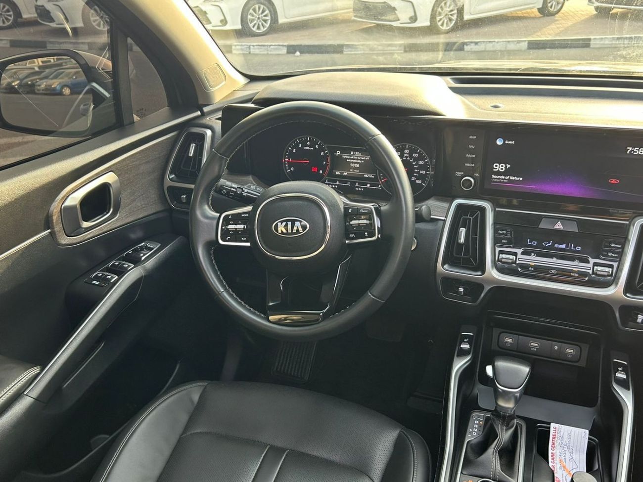 Kia Sorento  2021 Kia Sorento AWD 4x4 Black Edition Full Option - Electric Seats - Panoramic 360° Vie