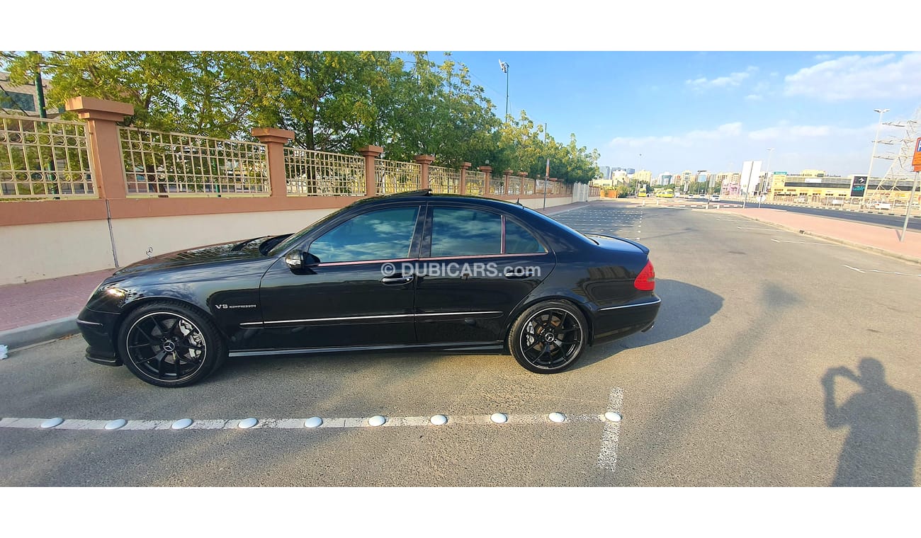 Mercedes-Benz E 55 AMG supercharger