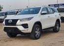Toyota Fortuner 4.0 GXR V6 2026MODEL WHITE INSIDE BURGUNDY