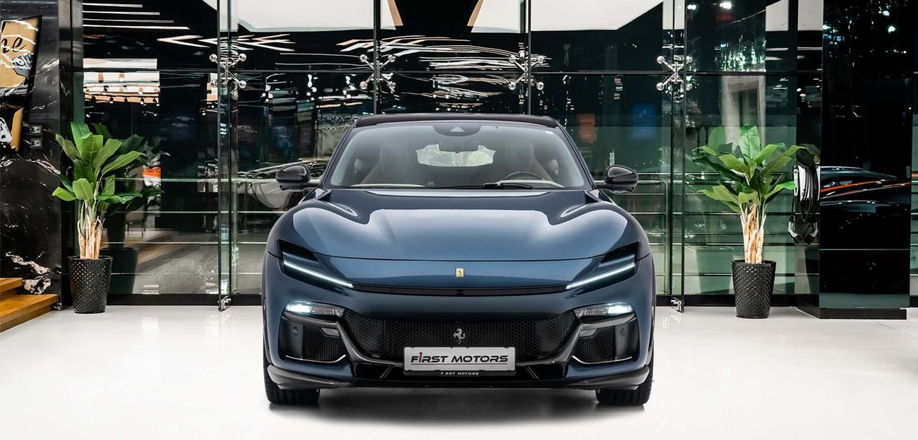 Ferrari Purosangue 6.5L V-12 Naturally Aspirated Engine