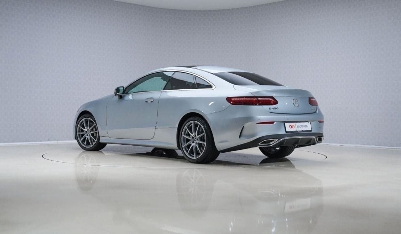 Mercedes-Benz E450 Coupe | AED 3,520 PM | Up to 3 Years Warranty