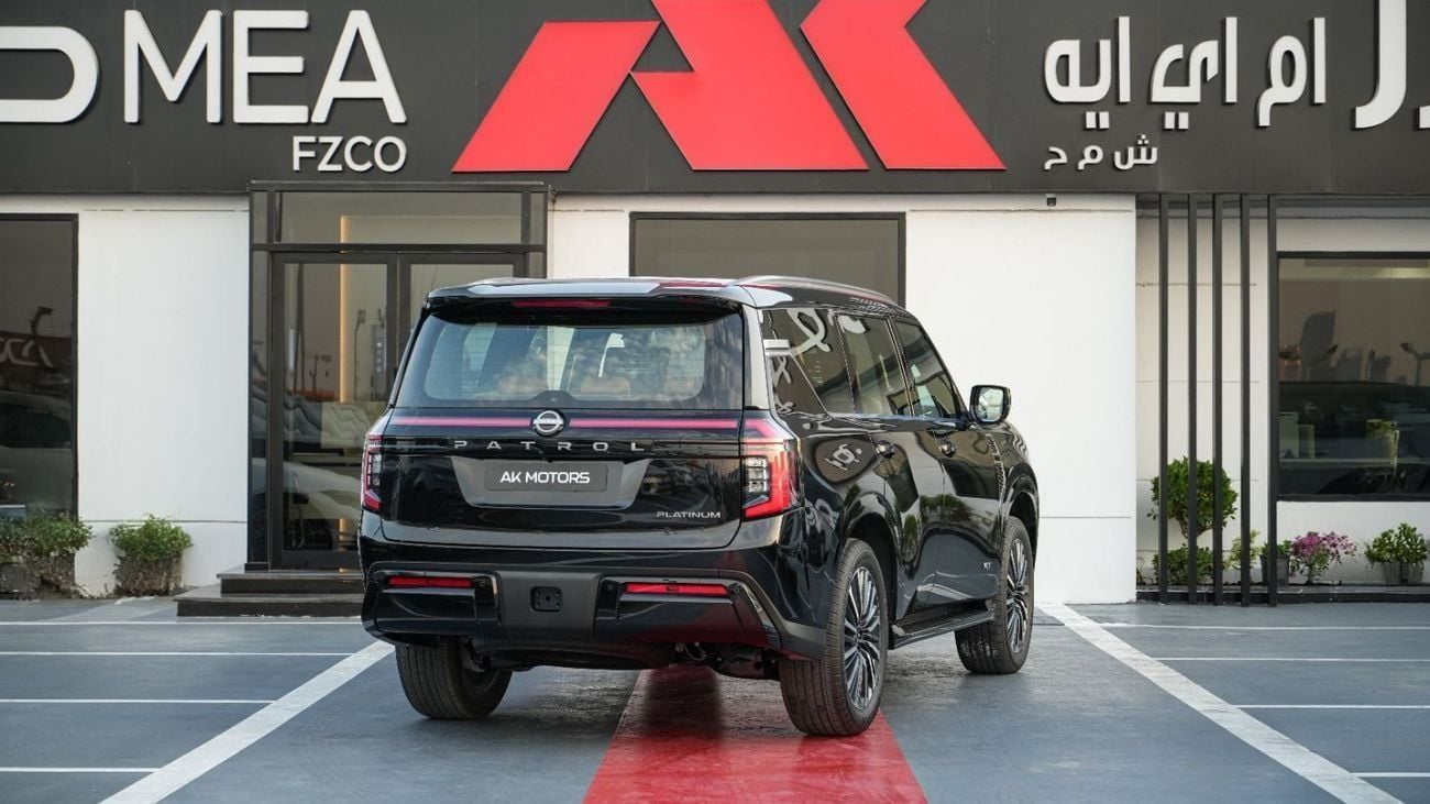 Nissan Patrol 3.5TT Twin-Turbo Platinum Black and Tan 2026 MY EXPORT PRICE