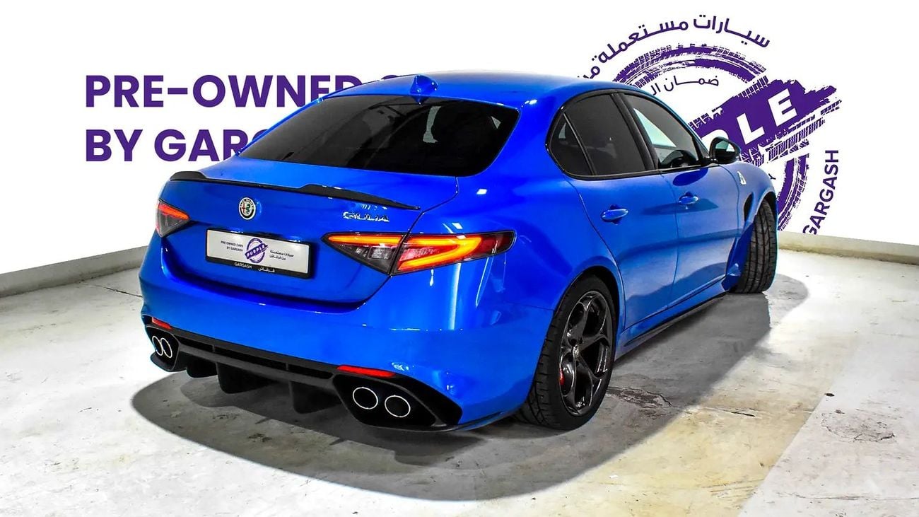 Alfa Romeo Giulia QUADRIFOGLIO ( 510 HP ) | | Gargash Warranty and Service